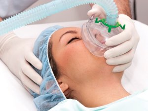 woman anaesthetic