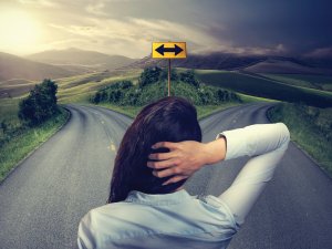 woman crossroads CR SIphotography on iStock