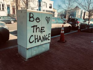 be the change CR Maria Thalassinou on Unsplash