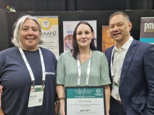Michelle Te Kira, Niomi Fleming, Jeff Lowe
