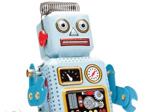Robot toy CR ThomasVogel on iStock