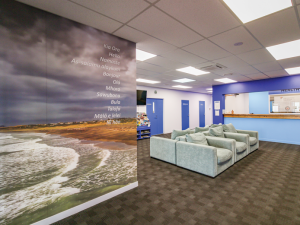 Castlecliff health waiting room
