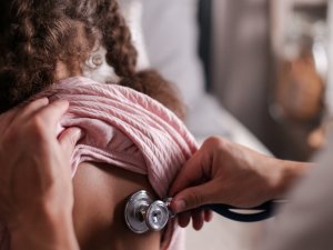 Examination of a child