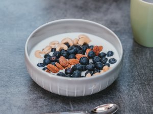 Blueberries bowl