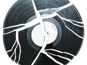 Broken record CR Ryan J Lane on iStock