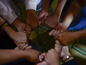 Hands together [Image: Wylly Suhendra on Unsplash]