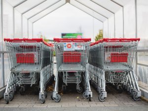Supermarket trolleys