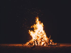 outdoor burnoff