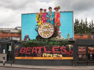 Sgt Pepper's 50th Anniversary Billboard CR Kreepin Death CC 