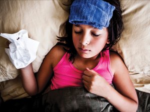 Sick Maori Girl in Bed CR Renphoto on iStock
