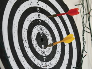 Target darts on board CR Engin Akyurt on Unsplash