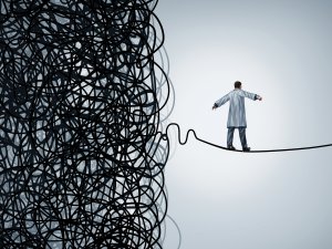 Tightrope medical crisis confusion CR Adobe Stock
