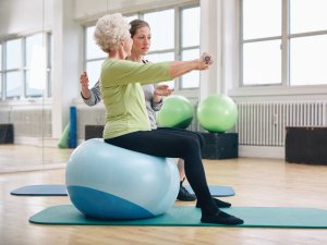 Physio Elder Health exercise CR Jacoblund on iStock