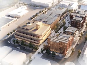 Wanaka Proposed Health Precinct_Hospital at Left_Warren and Mahoney Facebook