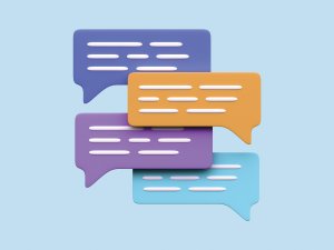 Speech boxes CR Nika Ray on iStock 