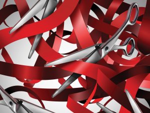 Ribbon scissors CR wildpixel on iStock