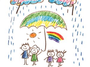 Kids Drawing CR Helen Field on iStock