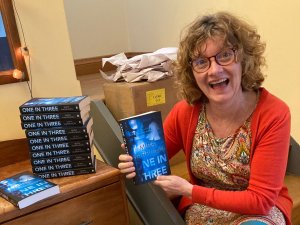 Mira Harrison book arrival day 