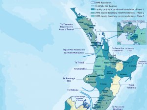 Te Whatu Ora North Island map 