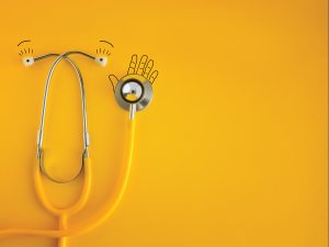 Yellow Stethoscope CR busracavus on iStock