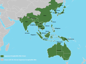 JE Risk Map