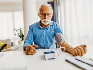 Older man measures BP CR Milos Bataveljic on iStock
