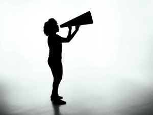 Shouting loud, megaphone_Patrick Fore on Unsplash