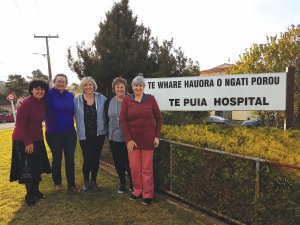 The mobile fibroscan team visits Te Puia Springs Hospital
