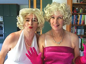 Barbara and Sandra 