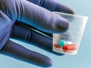 Prescription medicine cup