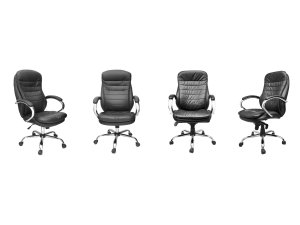 Four empty office chairs CR Serg Velusceac on iStock