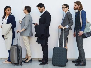People queuing CR SeventyFour on iStock
