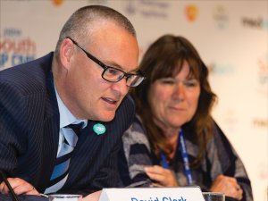 David Clark and Kate Baddock