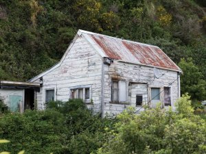 Falling down house