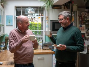 Two older men CR Centre for Ageing Better on Unsplash