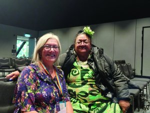 Kathy Knight and Akarere Henry Rural Health Conference 