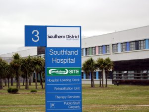 Southland Hospital signage