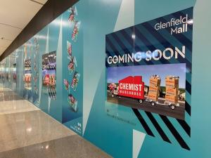 Glenfield sign Chemist Warehouse