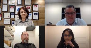 Ruth Brown, Andrew Gaudin, Dave McKee, Katrina Azer