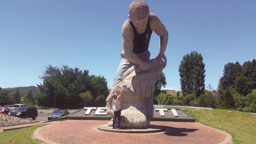 Te Kuiti, shearing capital of the world