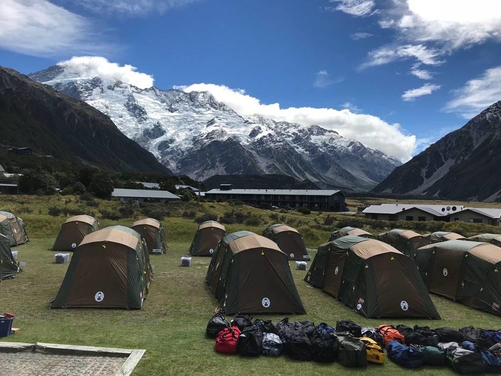 Base Camp at Mount Cook