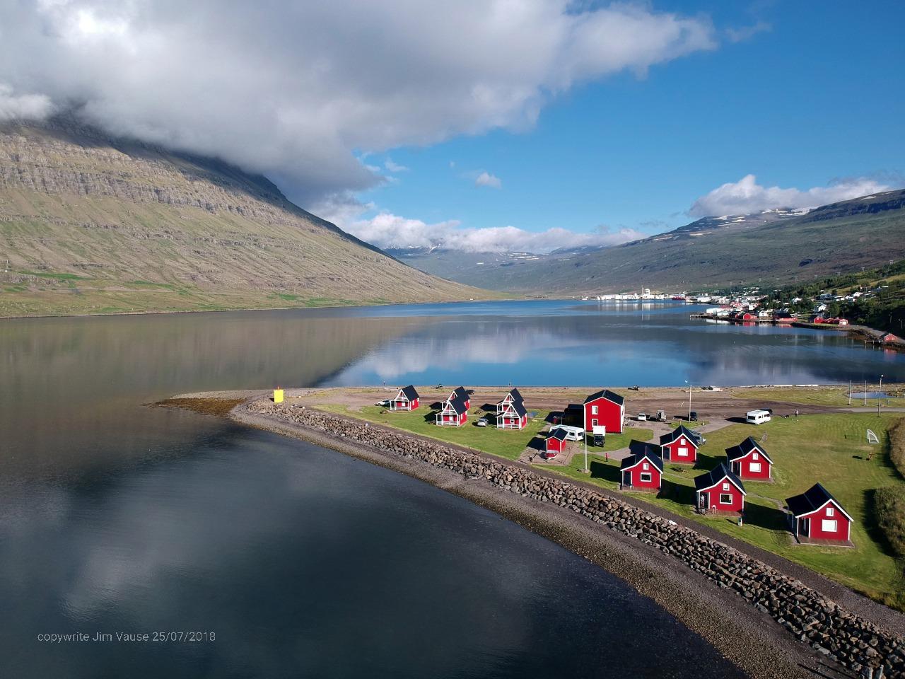 Eskifjörður is a charming seaside village in the middle of the eastern Fiords