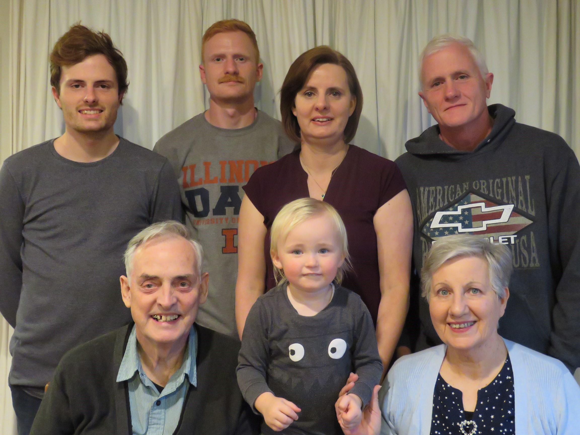 Edith Morris family