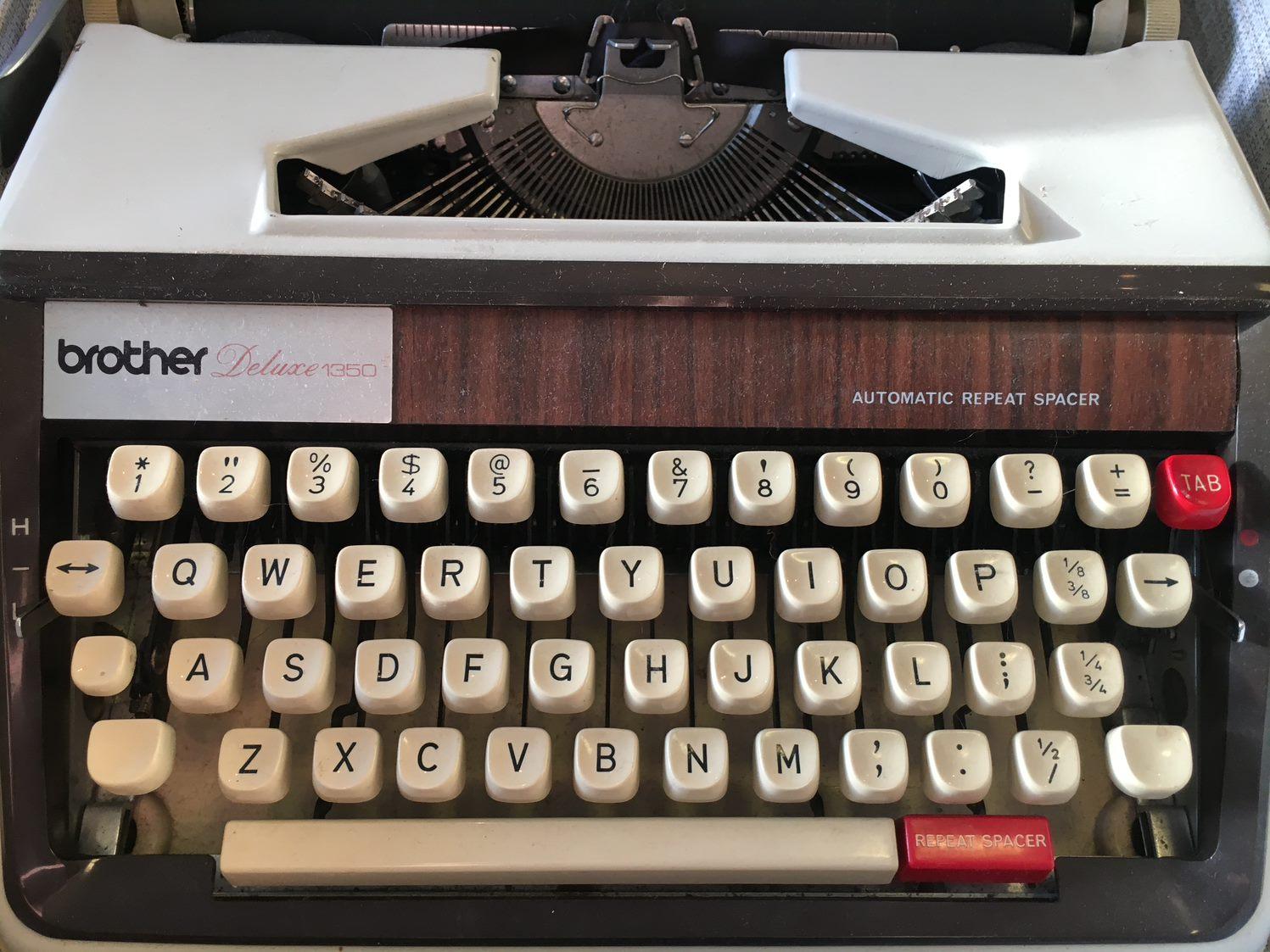 typewriter