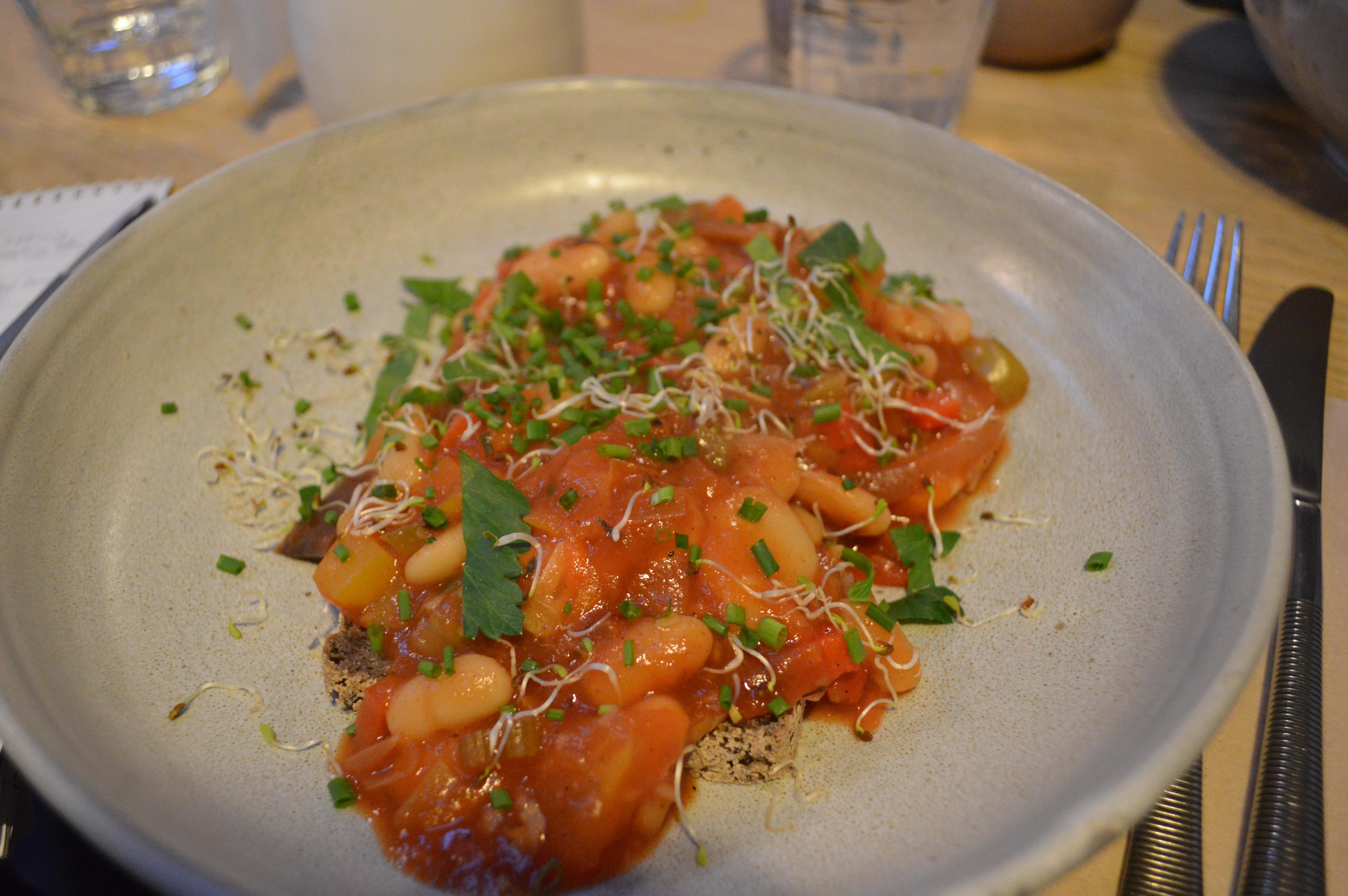 Smokey Baked Beans at Little Bird