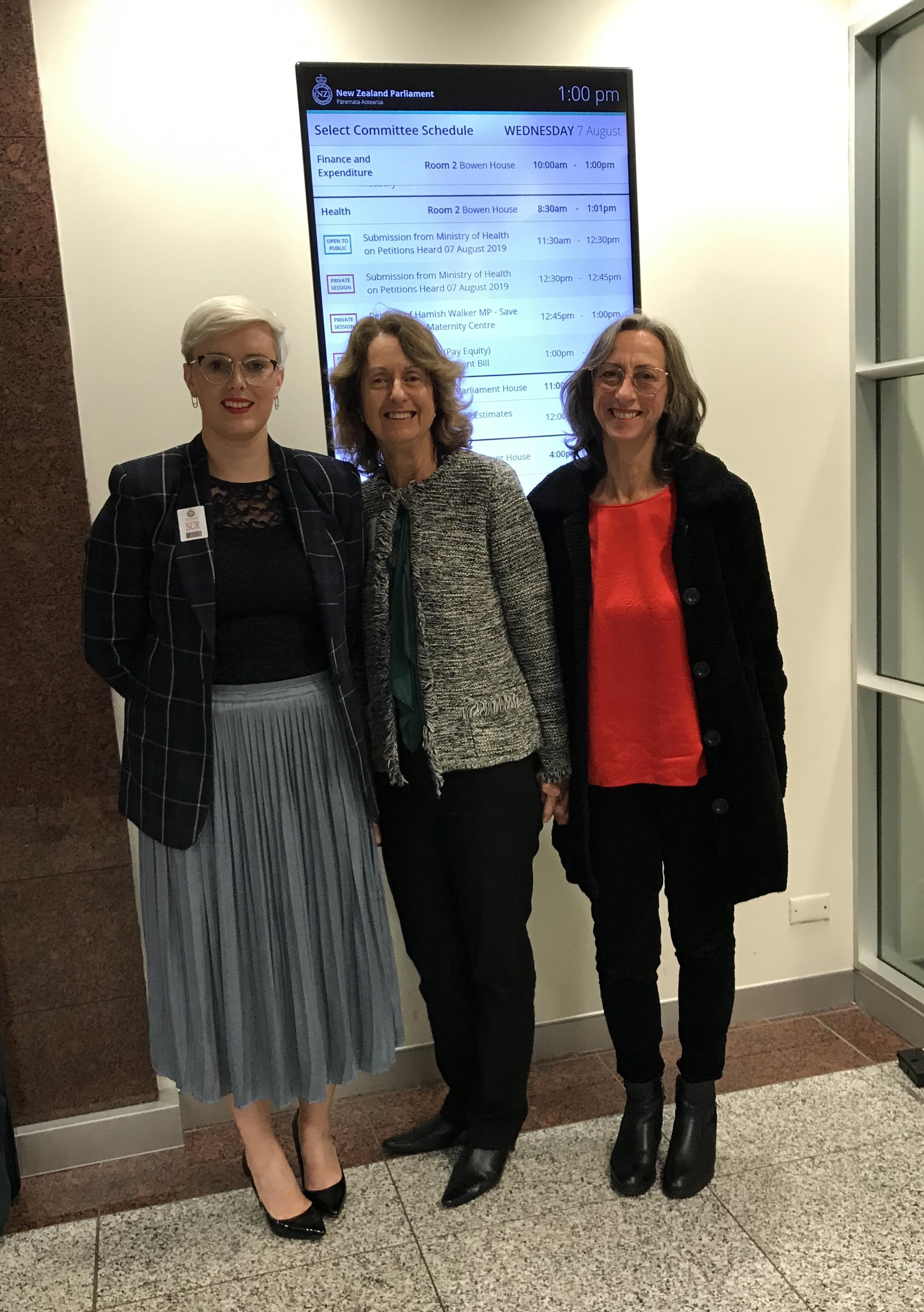 Breast Cancer Aotearoa Committee members in Wellington