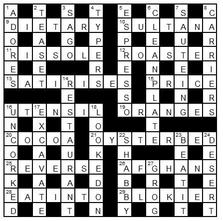 Firm belief crossword clue