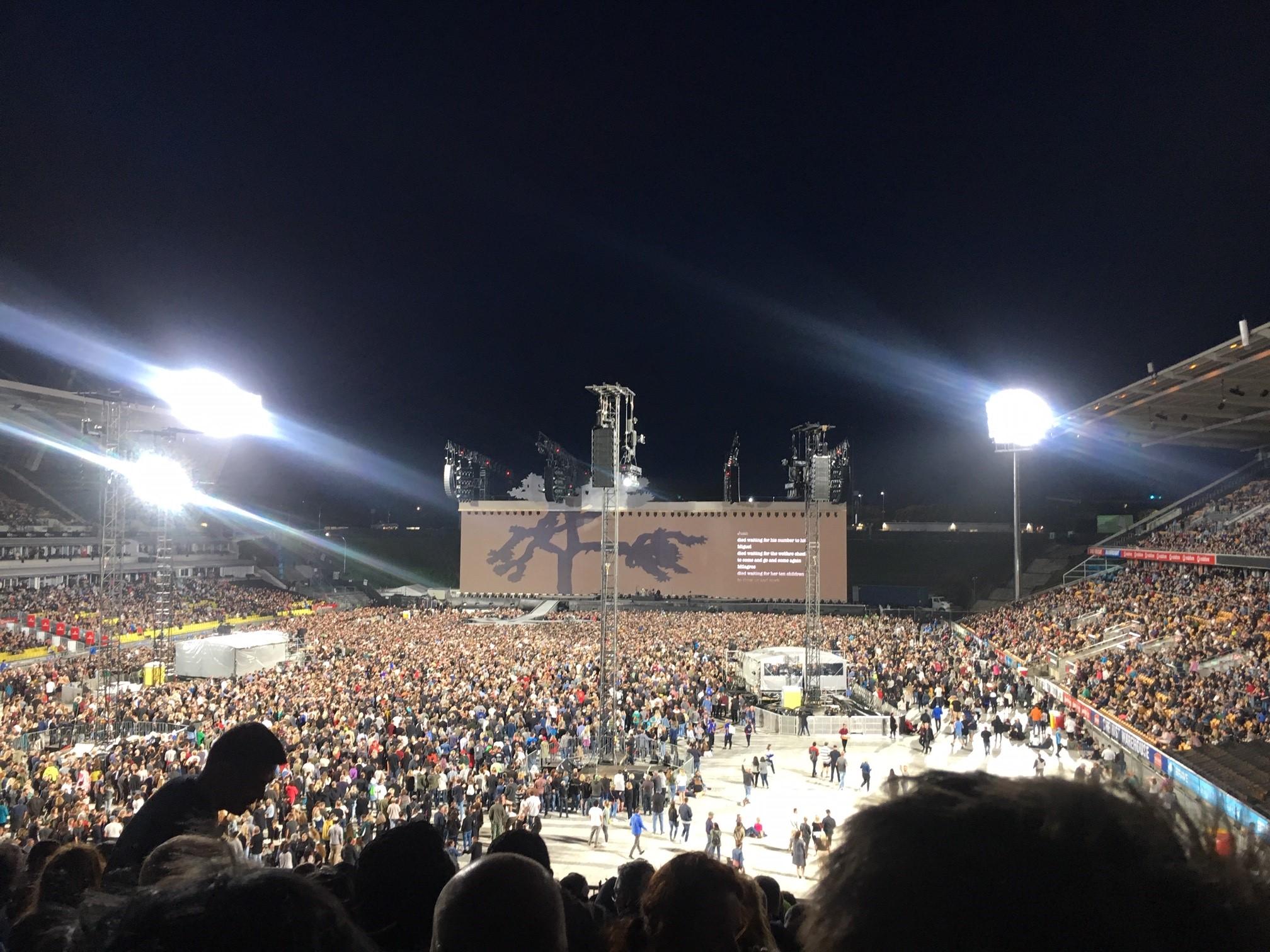 Mount Smart Stadium audience