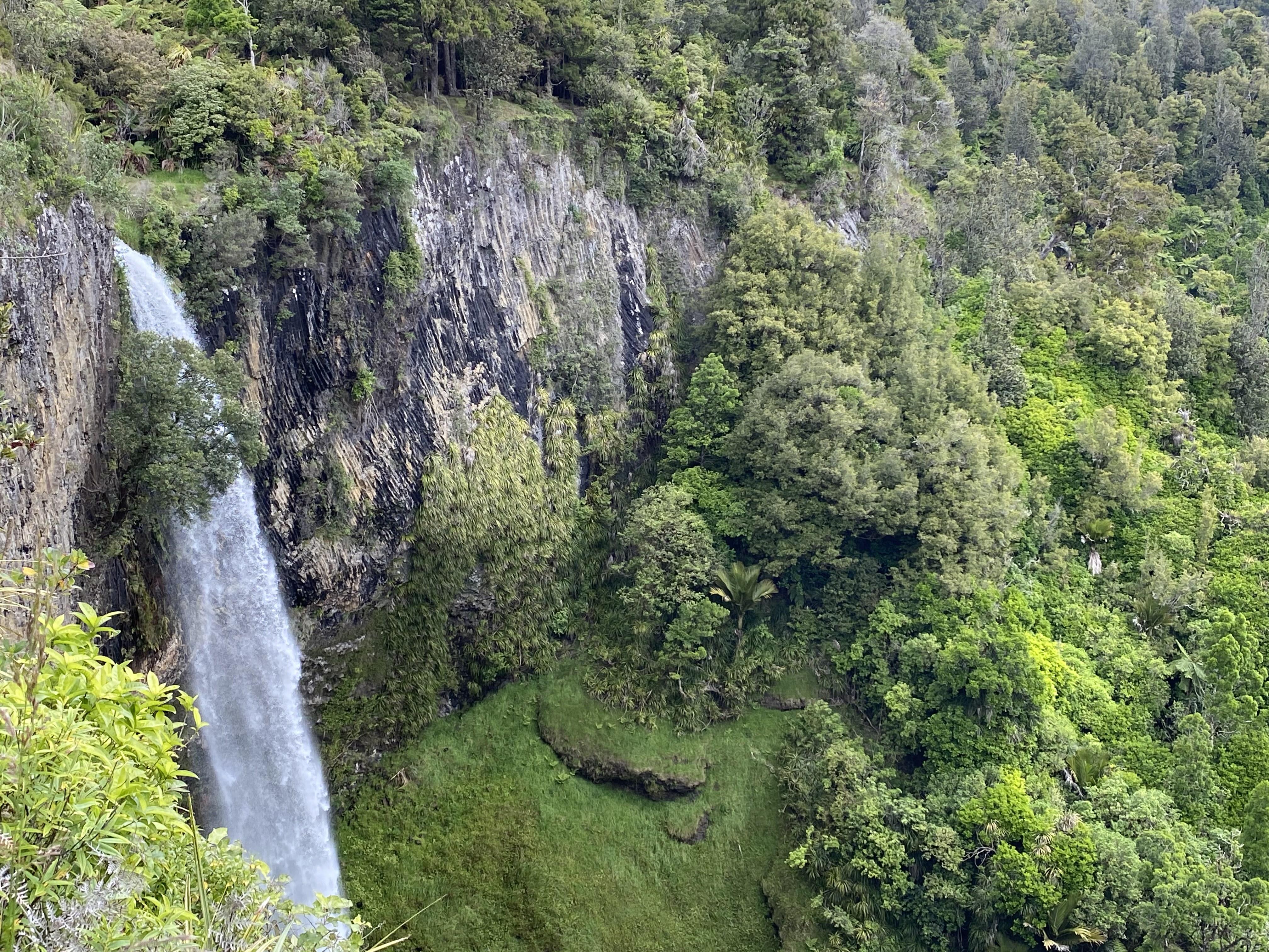 Bridal Veil Falls green bush