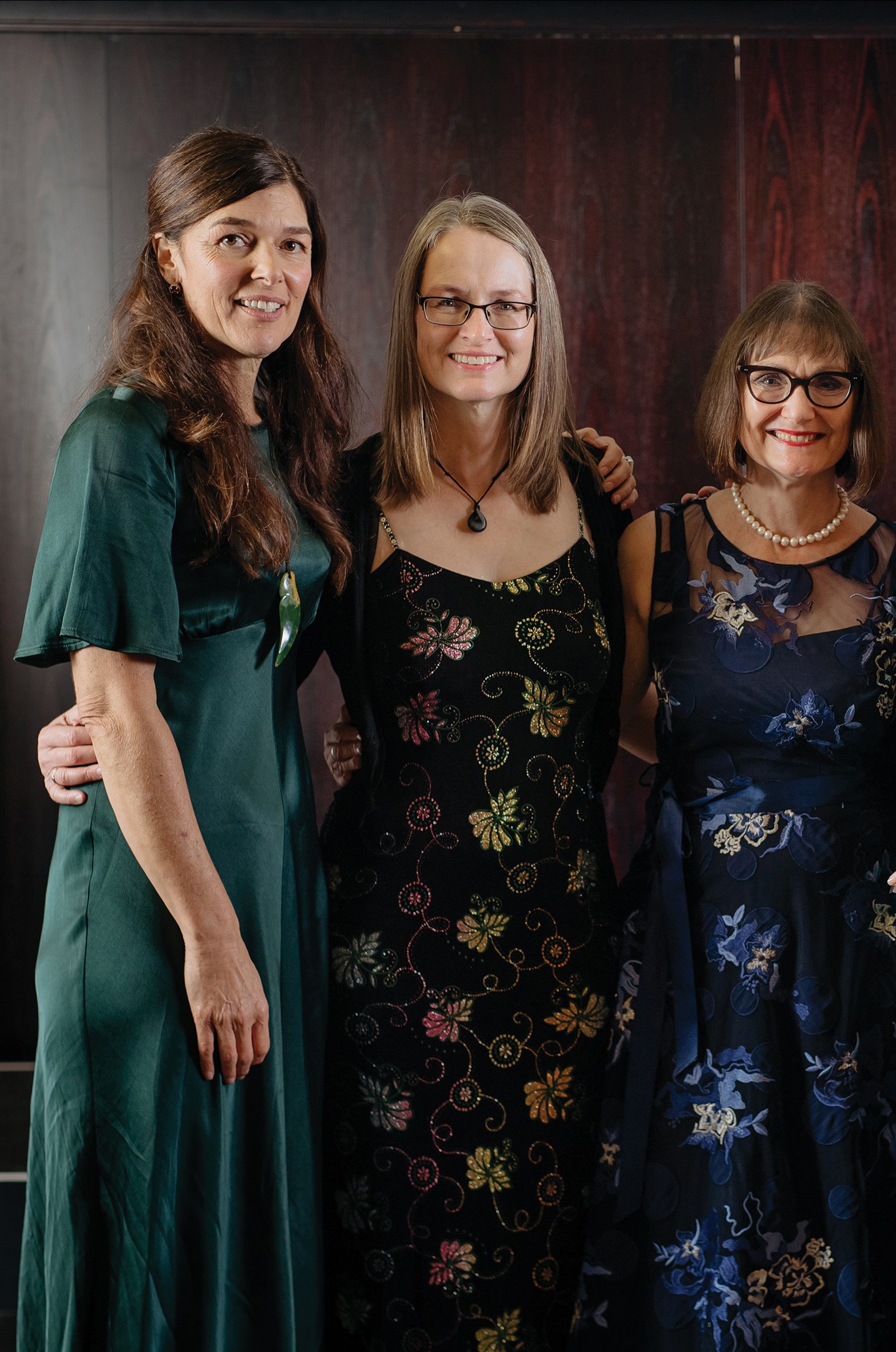 Leanne Te Karu, Fiona Corbin, and Penny Clark at the NZPHA
